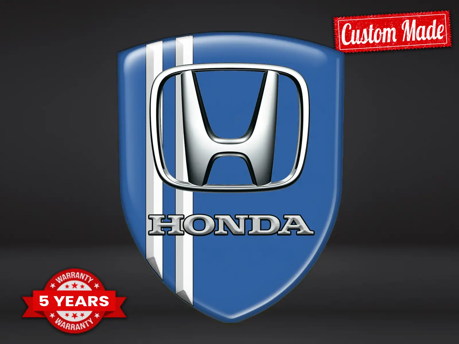 Honda Domed Decals Max Robust Elegant Pro Leistung